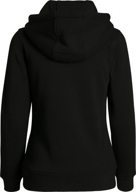 Build Your Brand Kapuzenpullover Damen Kapuzen Sweater Pullover Hoody für Frauen u. Teenager XS bis 5XL