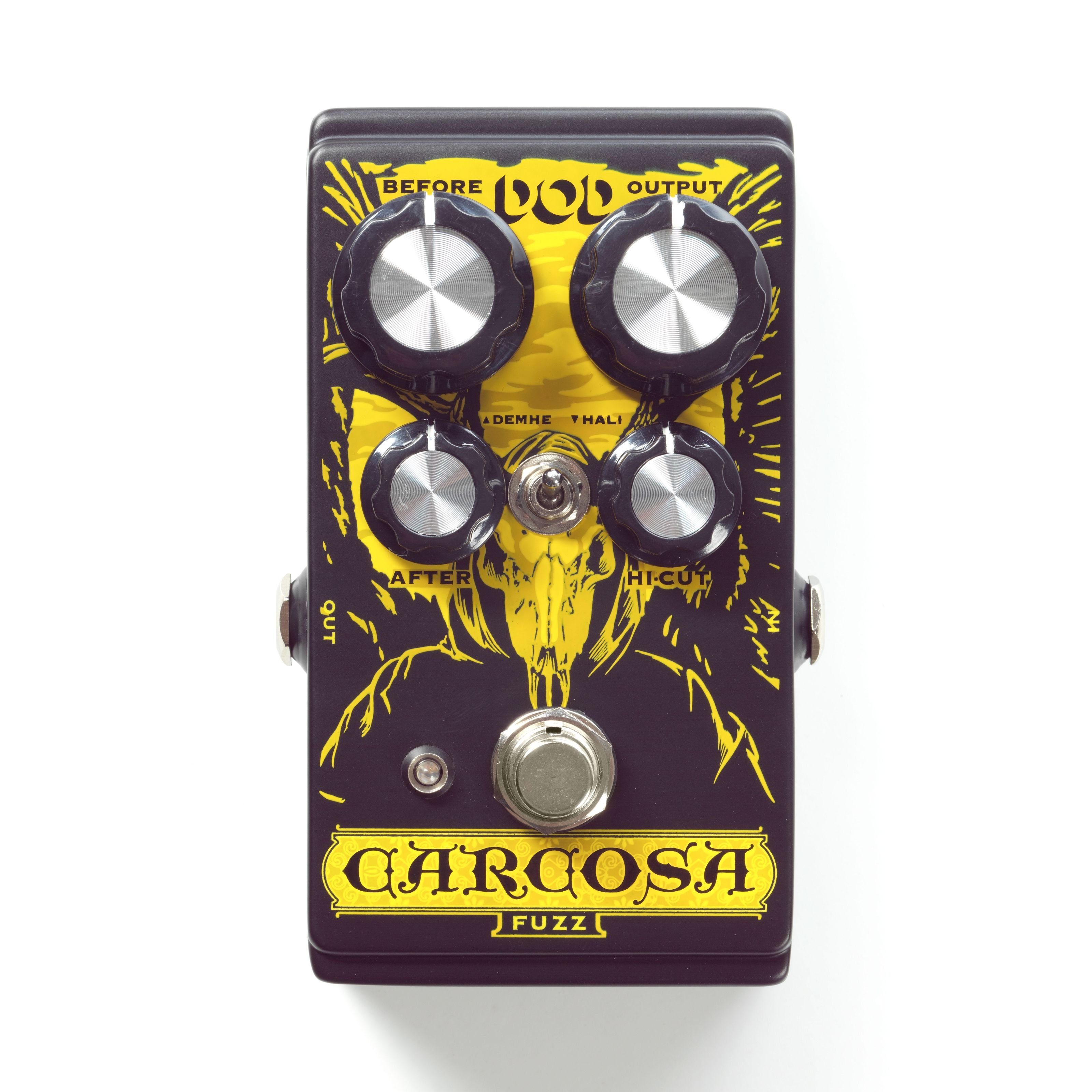 DOD Musikinstrumentenpedal, (Effekte, Verzerrer), Carcosa Fuzz - Verzerrer für Gitarren
