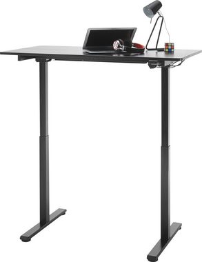 MCA furniture Schreibtisch Nakuru, elektrisch höhenverstellbar von 72-122 cm, Breite 120 cm