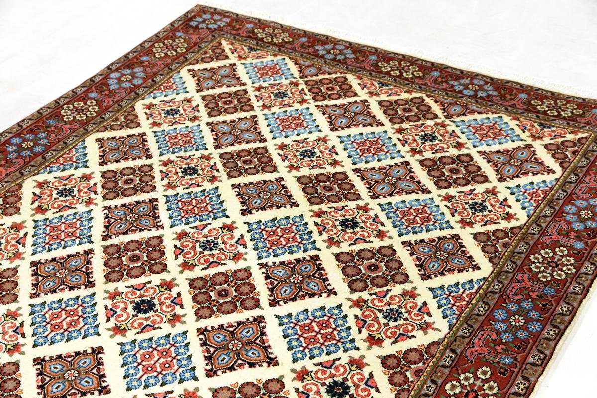 Orientteppich Meymeh 137x211 Handgeknüpfter Orientteppich Perserteppich, mm / Höhe: 12 Trading, Nain rechteckig
