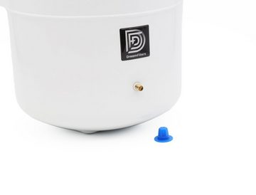 DreamFilters Wassertank Vorratstank, Vorratsbehälter 8 Liter für Osmoseanlage mit Teflonband