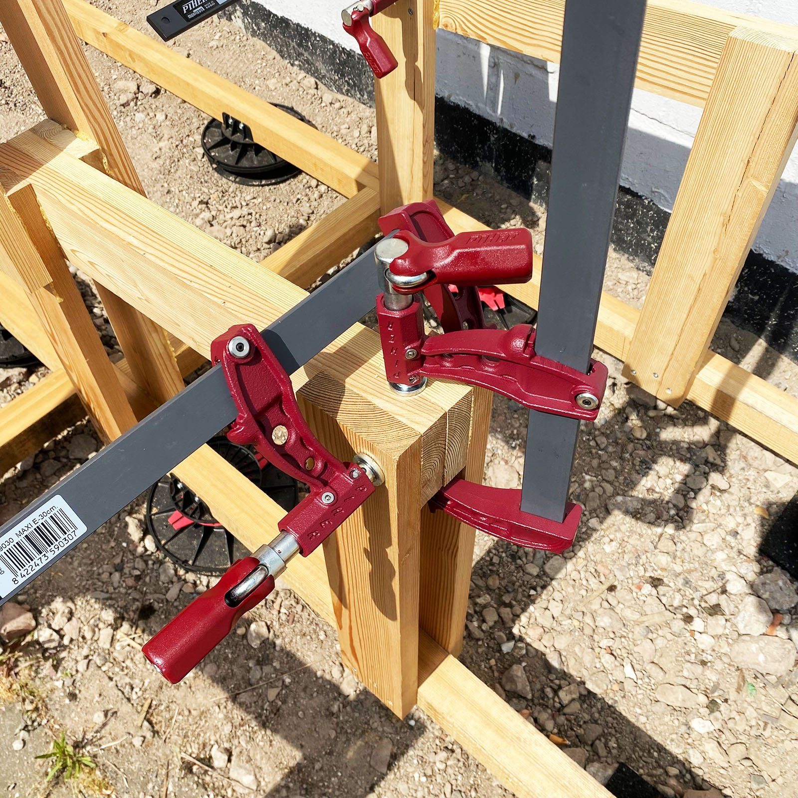 Piher Schraubzwinge Piher Schraubzwinge Maxipress E 900 kg 60 cm, (1 Stück)