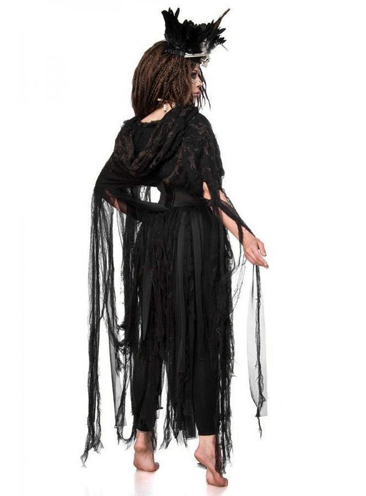Metamorph Hexen-Kostüm Voodoo Hexe - Halloween Kostüm Damen Gr. M-L, Mit diesem hochwertigen Kostüm wirkt jeder Voodoozauber!