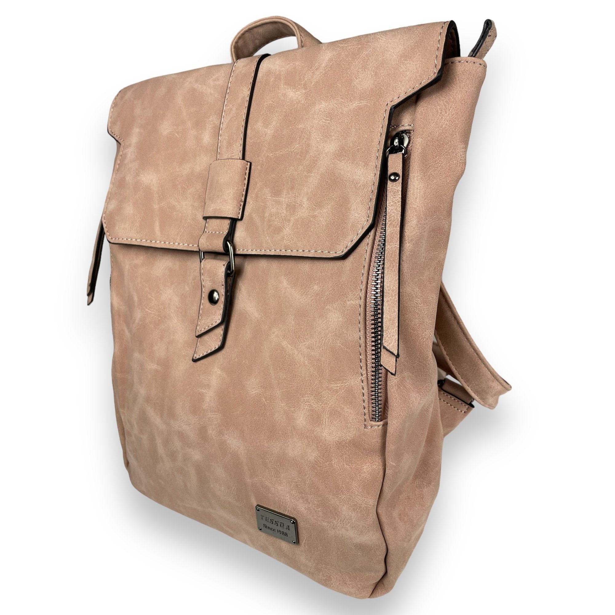 Taschen4life Cityrucksack 2in1 Damen Multifunktions Rucksacktasche D5768, Rucksack & Umhängetasche in Einem