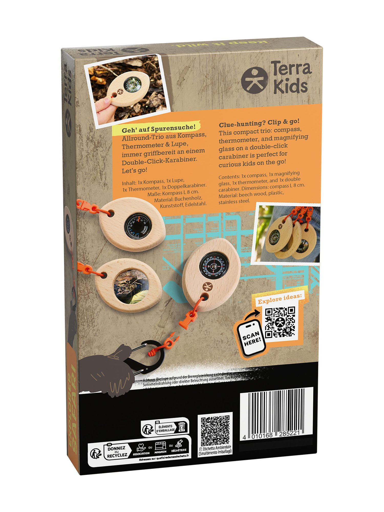 Haba Outdoor-Spielzeug Terra Kids Nr. 09 - Explorer Safari DEE, Gartenspielzeug, Draußen Spielzeug, Outdoor Games