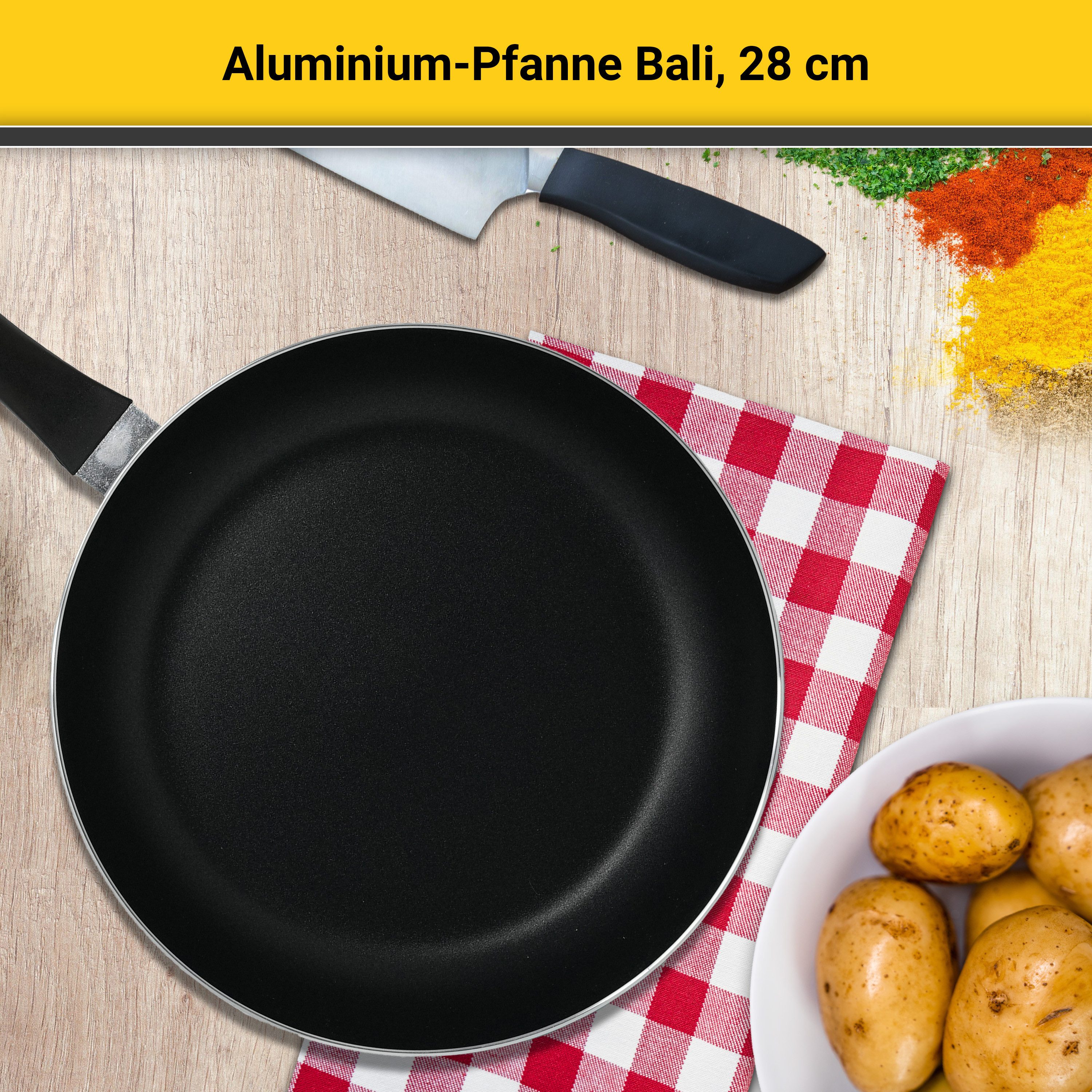 Krüger Bratpfanne Aluminium Pfanne Bali, Aluminium (1-tlg), für Induktions-Kochfelder geeignet – Bild 4 von 5