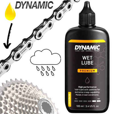dynamic Fahrrad-Montageständer Dynamic Fahrrad Ketten Wet Lube 2-K Kettenschmierstoff DY-042 100 ml