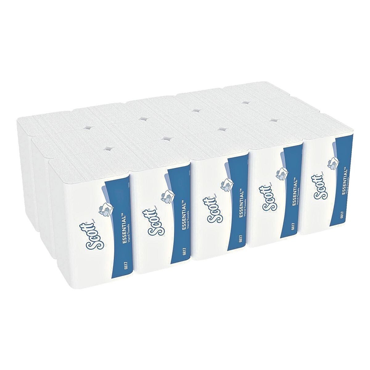 Scott Papierhandtuch ESSENTIAL, 1-lagig, I-Falzung, 5100 Blatt