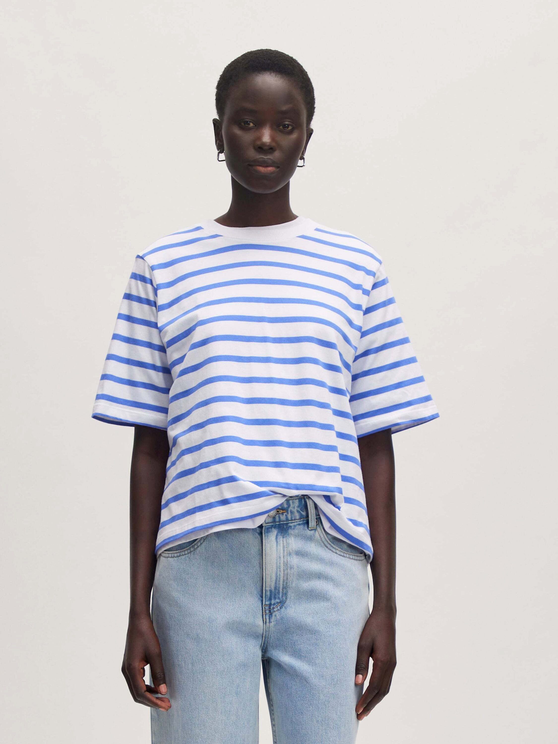 EDITED T-Shirt Nola (1-tlg) Plain/ohne Details günstig online kaufen
