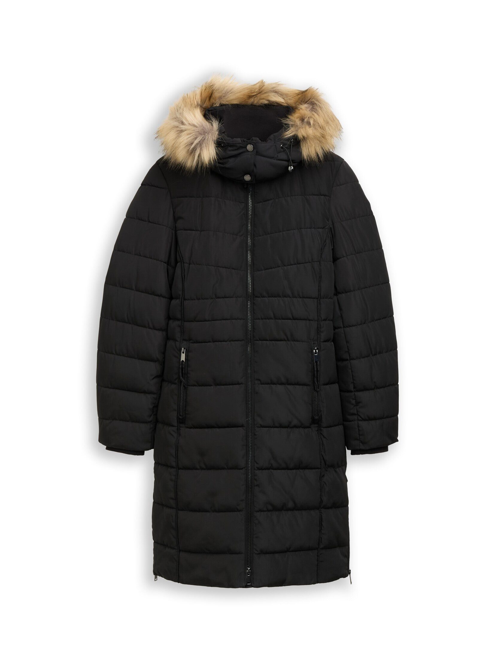 TOM TAILOR Steppmantel Jacken Puffer-Mantel mit abnehmbarer Kapuze