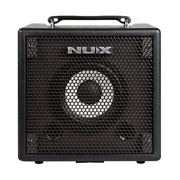 Nux E-Gitarre Mighty Bass 50BT Verstärker mit Klinkenkabel