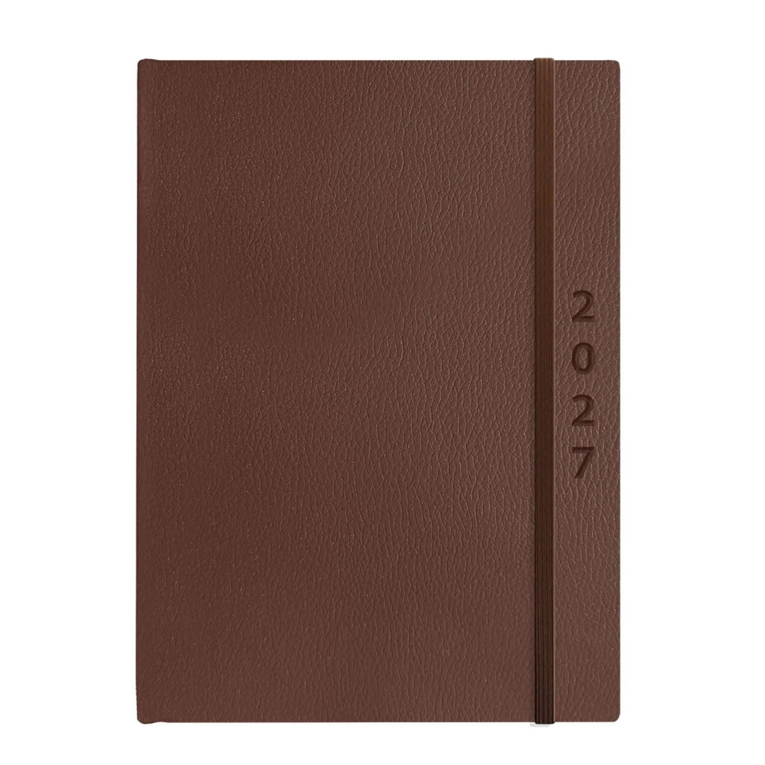 Korsch Verlag Taschenkalender Chef-Timer Leder braun 2027