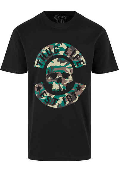 Thug Life T-Shirt Herren Thug Life B.Skull Camo T-Shirt (1-tlg)