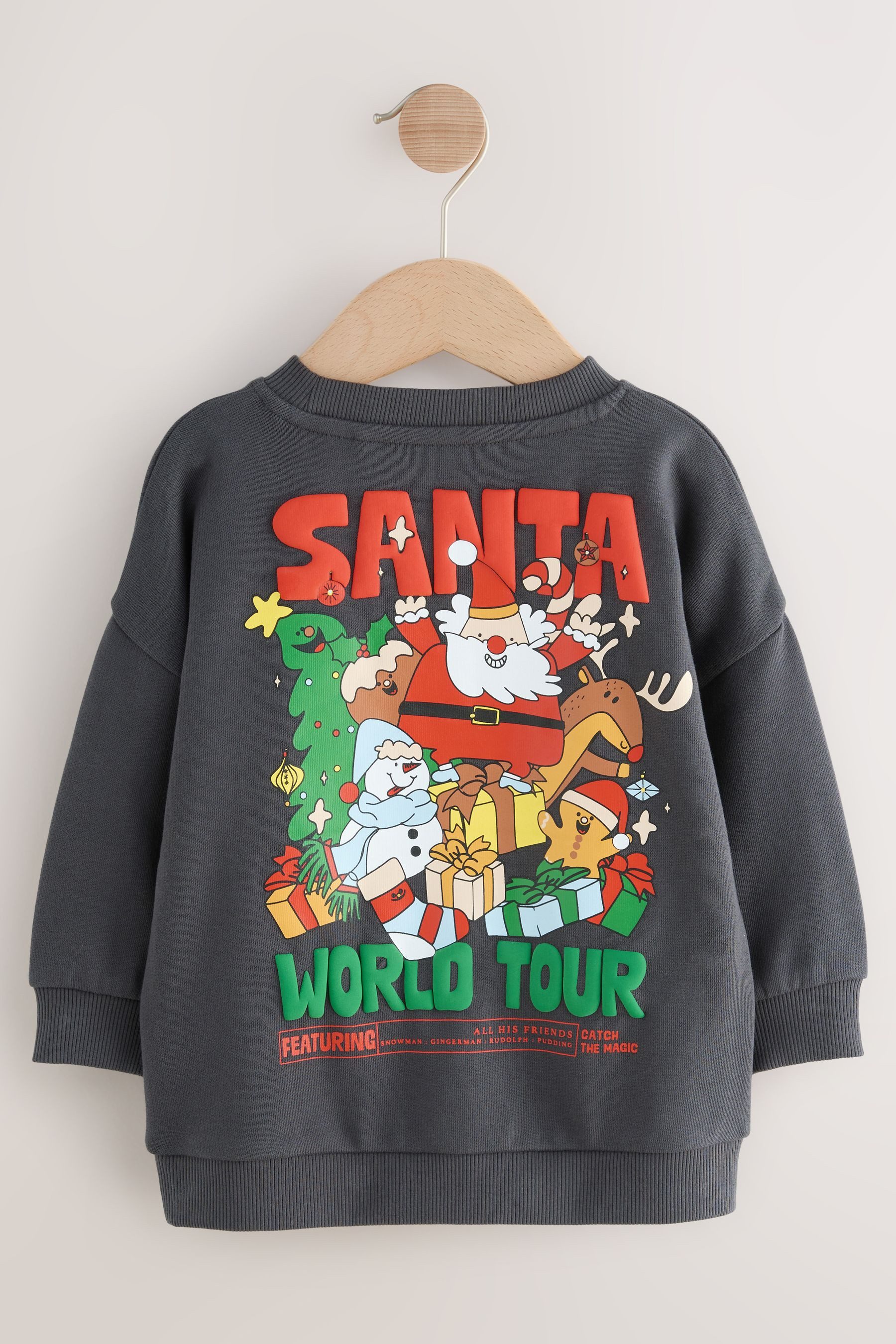 Next Sweater Weihnachtspullover mit Rundhalsausschnitt (1-tlg) günstig online kaufen