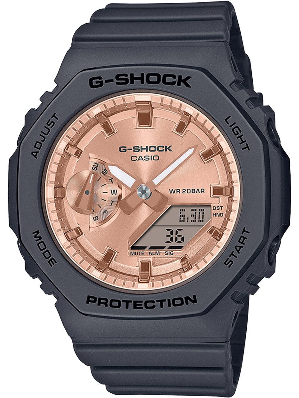 CASIO Quarzuhr Casio GMA-S2100MD-1AER Damenuhr G-Shock Classic 43mm 20ATM Casio GMA-S2100MD-1AER Damenuhr G-Shock Classic 43mm 20ATM