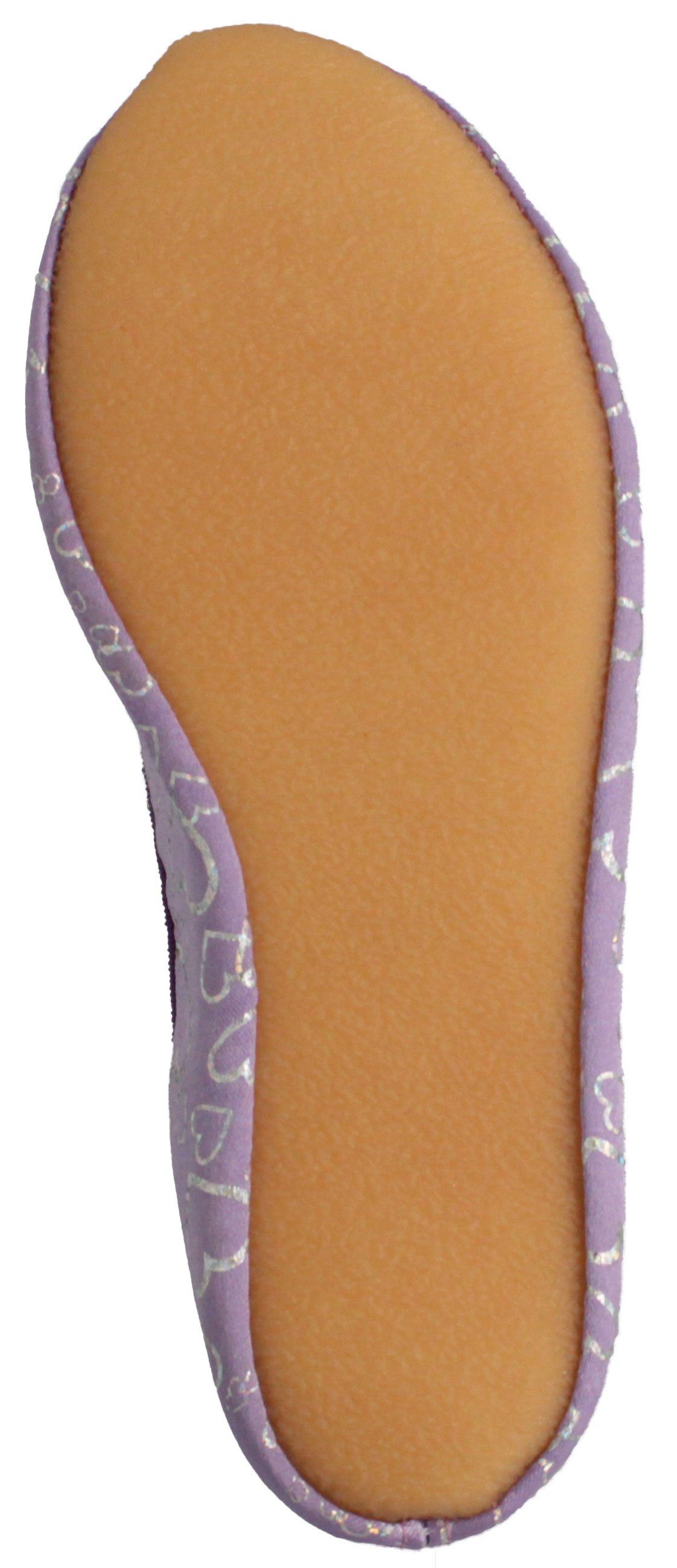 Beck Schläppchen Deluxe Gymnastikschuh (bis Gr. 38 erhältlich, für Sport und Zuhause) mit rutschfester Gummi-Laufsohle – Bild 4 von 5