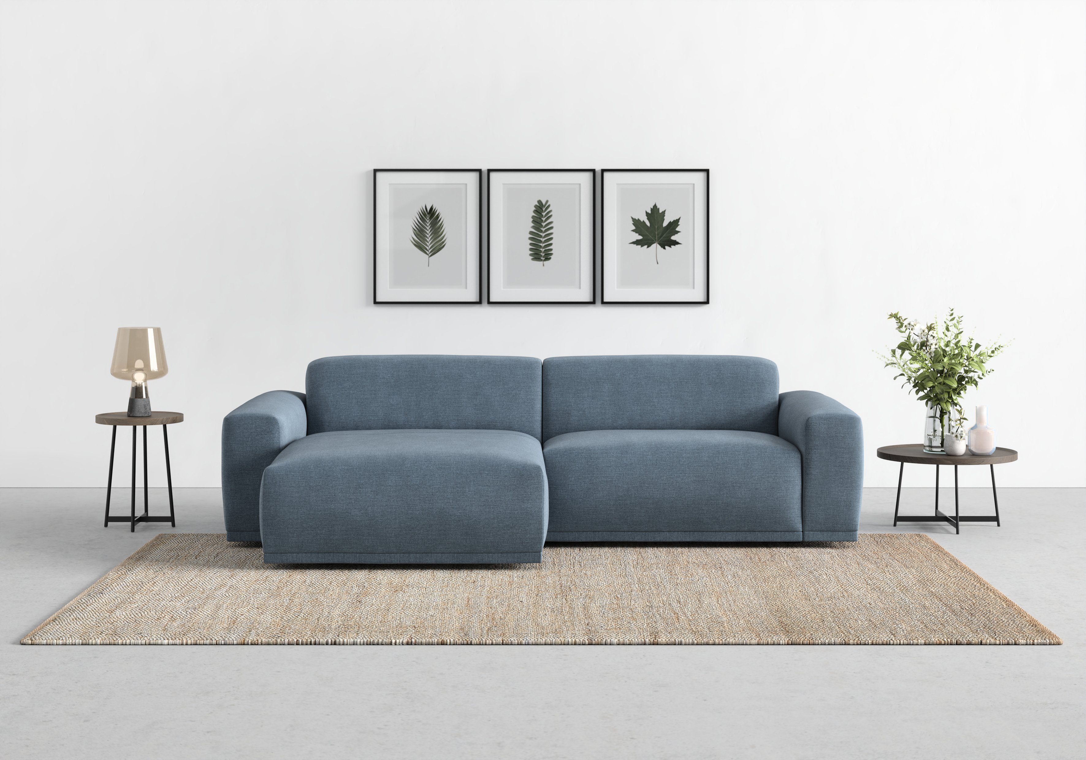 TRENDMANUFAKTUR Ecksofa Braga, mit hochwertigem Kaltschaum, günstig online kaufen