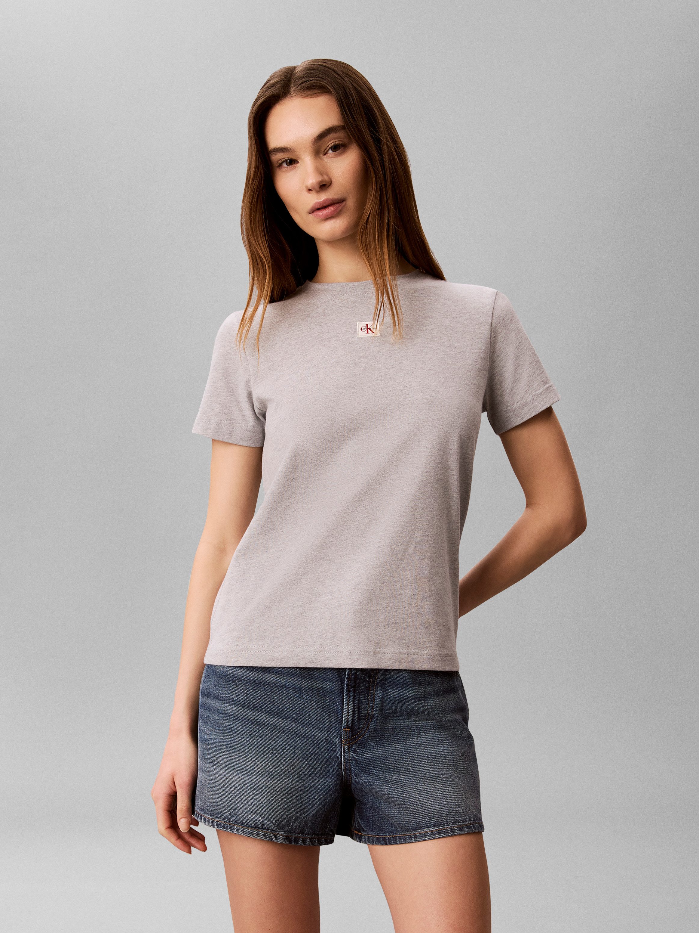 Calvin Klein Jeans T-Shirt Regular fit mit Rundhalsausschnitt