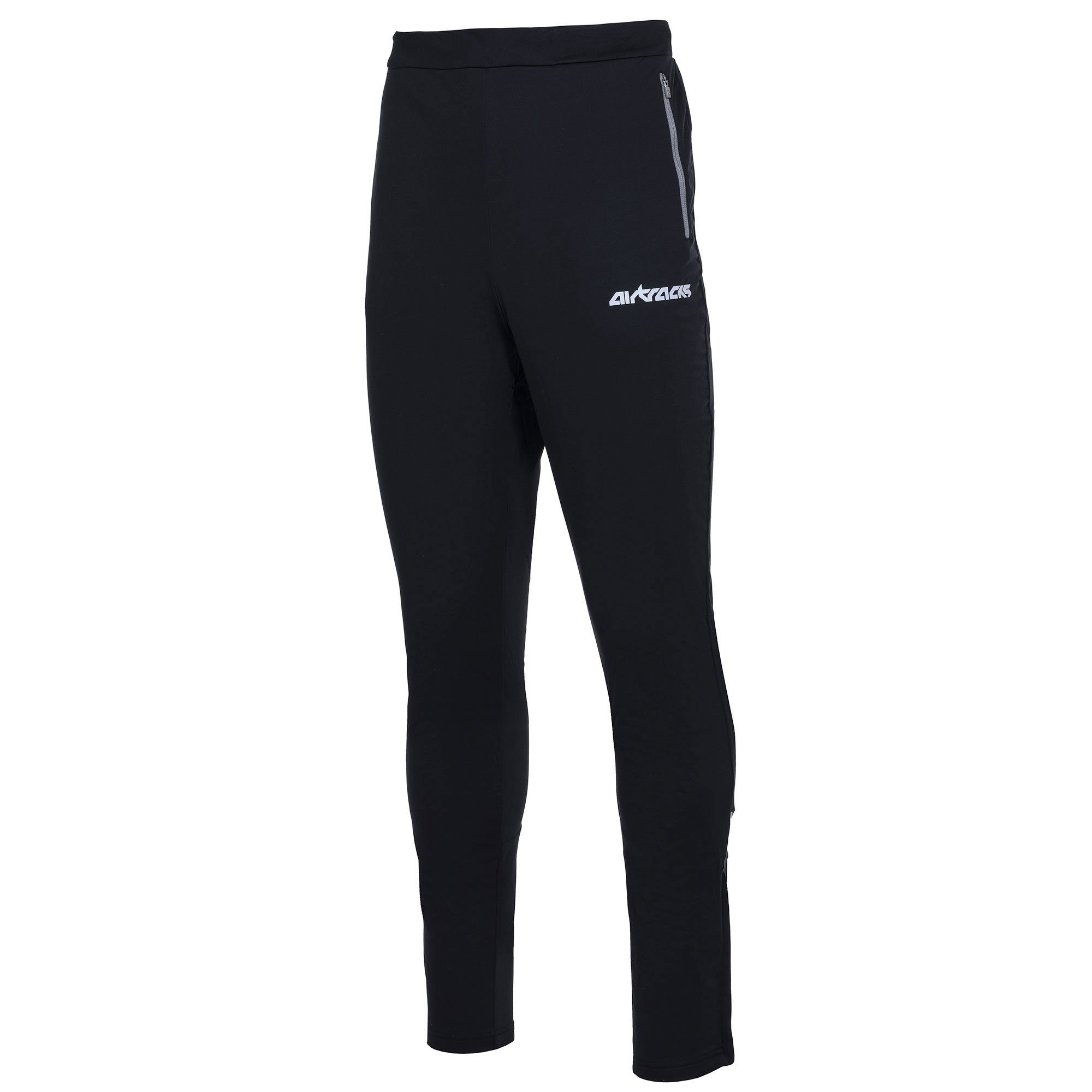 Airtracks Lauftights Herren Winter Laufhose Lang Pro Team (Funktions Sporthose mit warme Thermoqualität) bei kaltem Wetter » S M L Xl XXL XXXL «