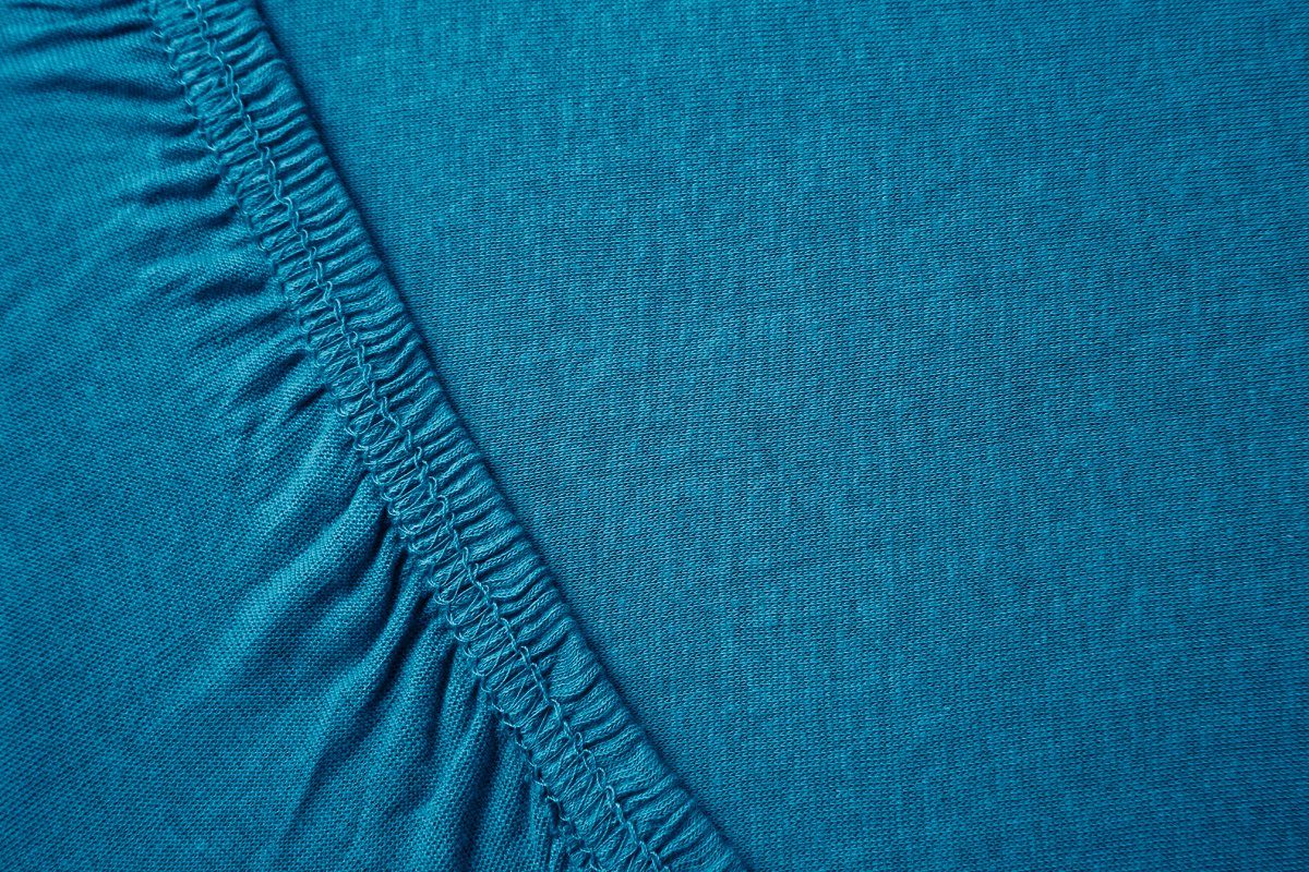 Hometex Premium Textiles Spannbettlaken Premium Boxspringbett Spannbetttuch ideal für Wasserbett und Matratzen, Jersey, Gummizug: Rundumgummizug, Spannbettlaken – Bild 4 von 5