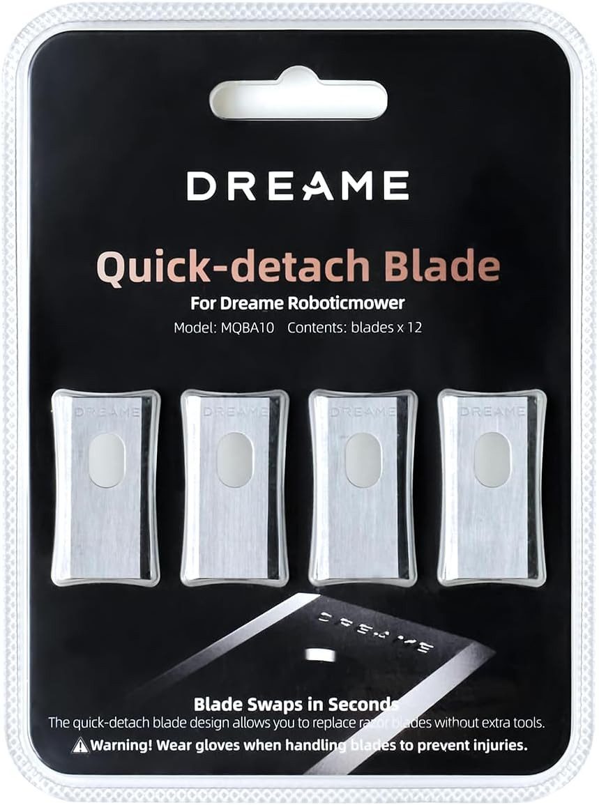 Dreame Mährobotermesser Klingenset Dreame Mähroboter (12 Stück), kompatibel mit Dreame A1, A1 Pro und A2