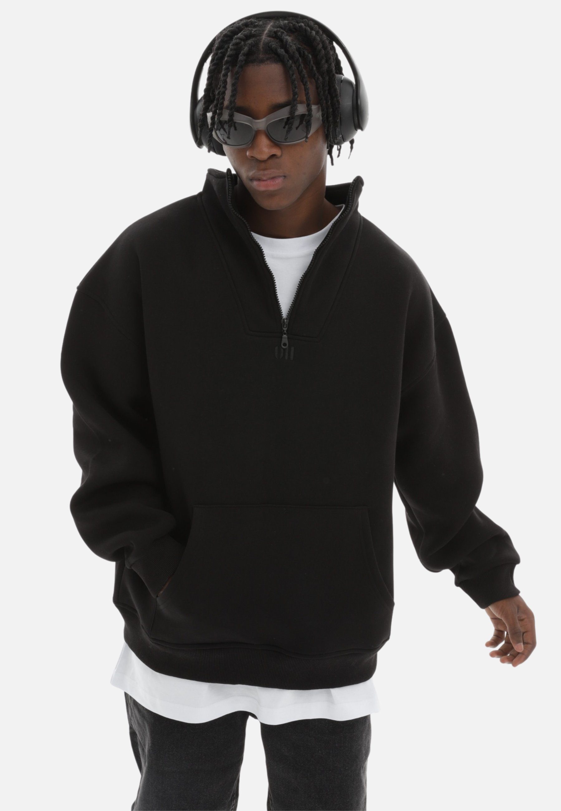 COFI Casuals Sweatshirt Zipper Drop Shoulder günstig online kaufen