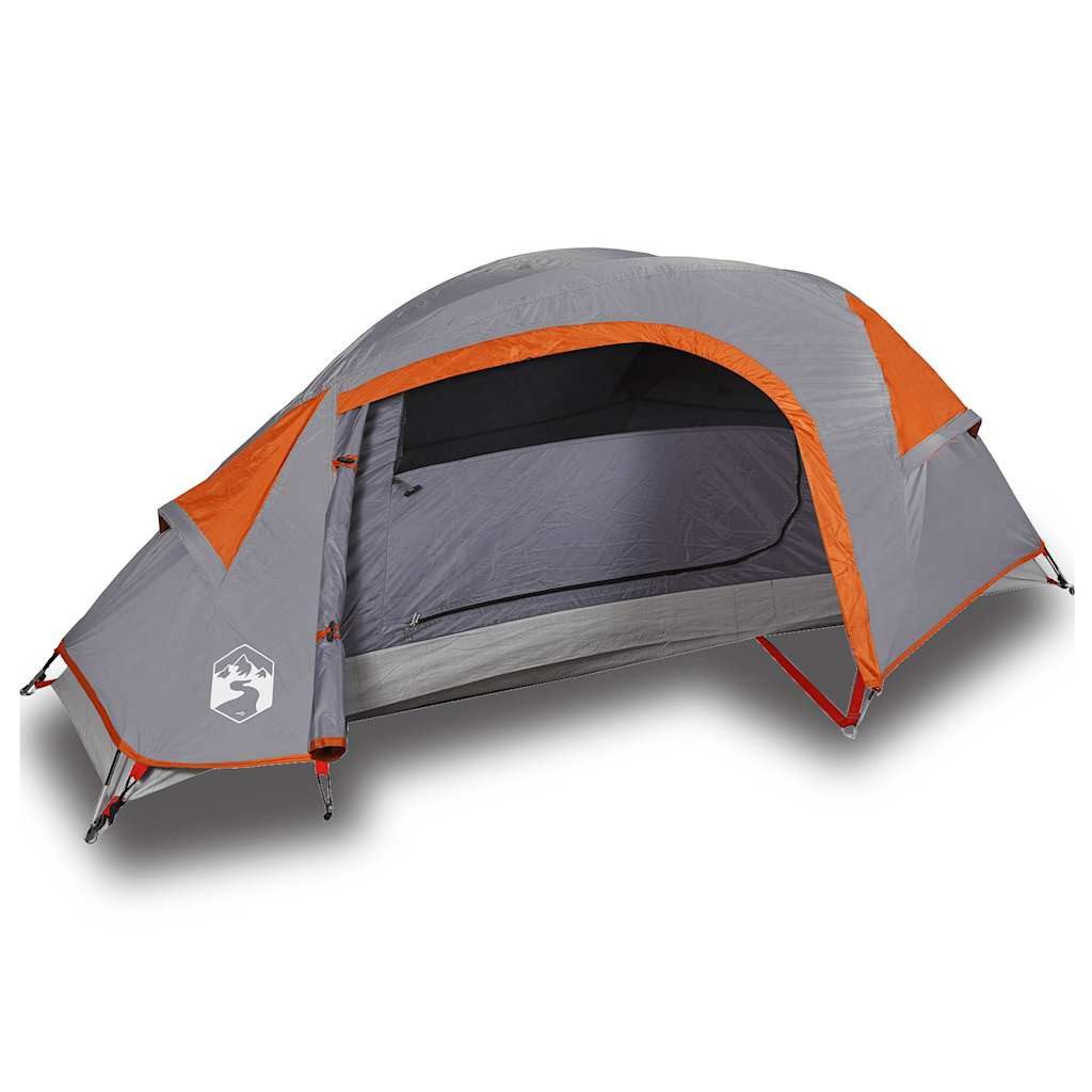 vidaXL Kuppelzelt Kuppel-Campingzelt 1 Person Orange günstig online kaufen