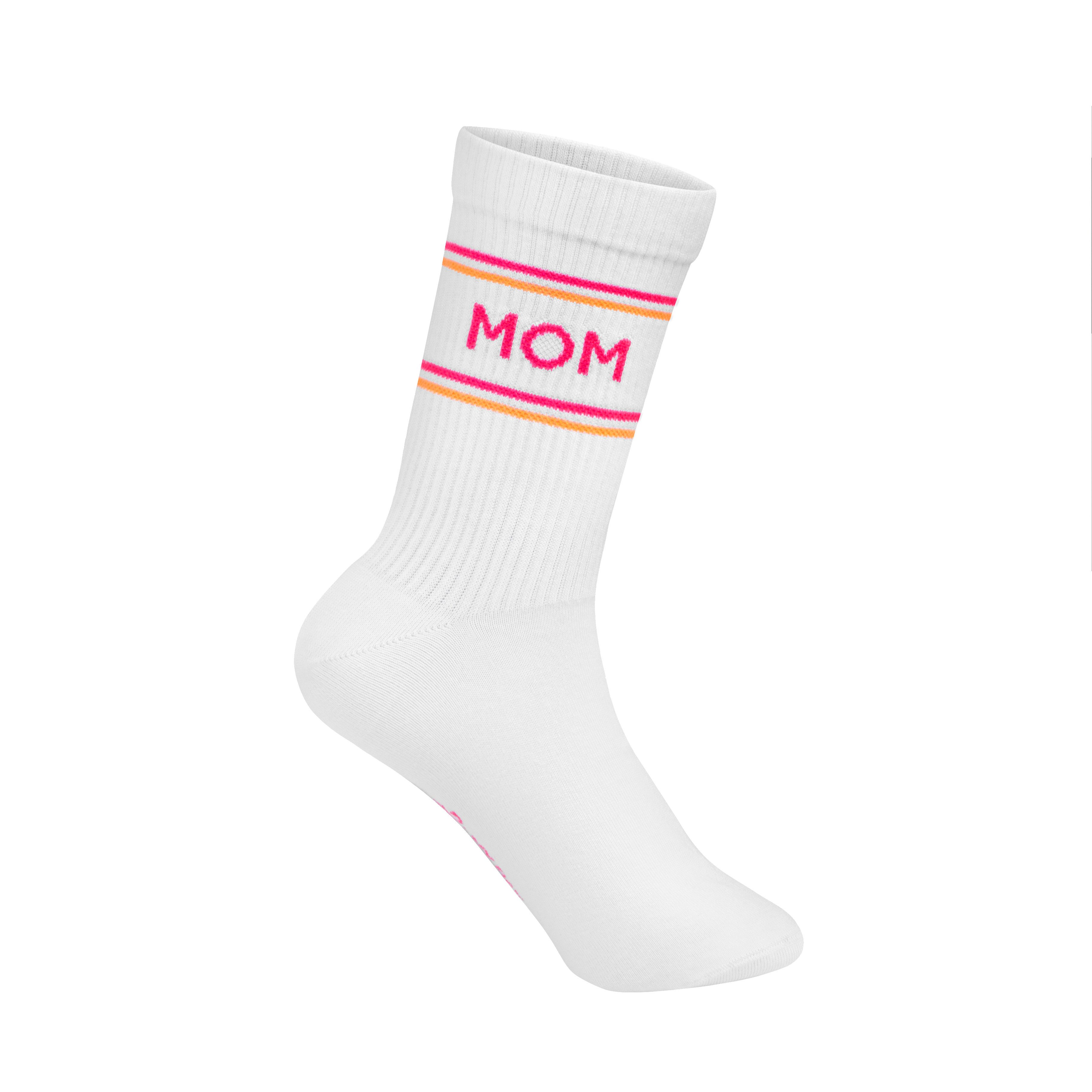 Tennissocken My Day My Dream Socken Strümpfe Neon Mom