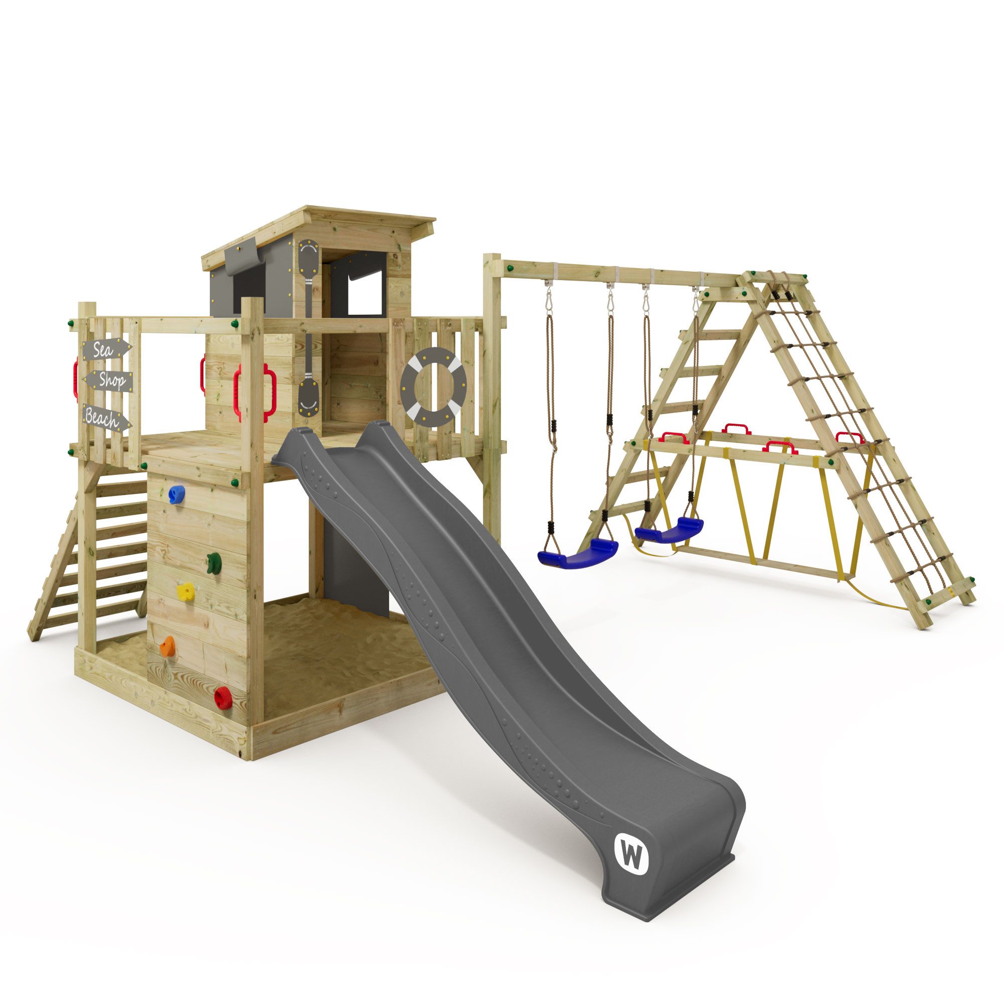 Wickey Spielturm Smart Surf – Abenteuer-Stelzenhaus günstig online kaufen