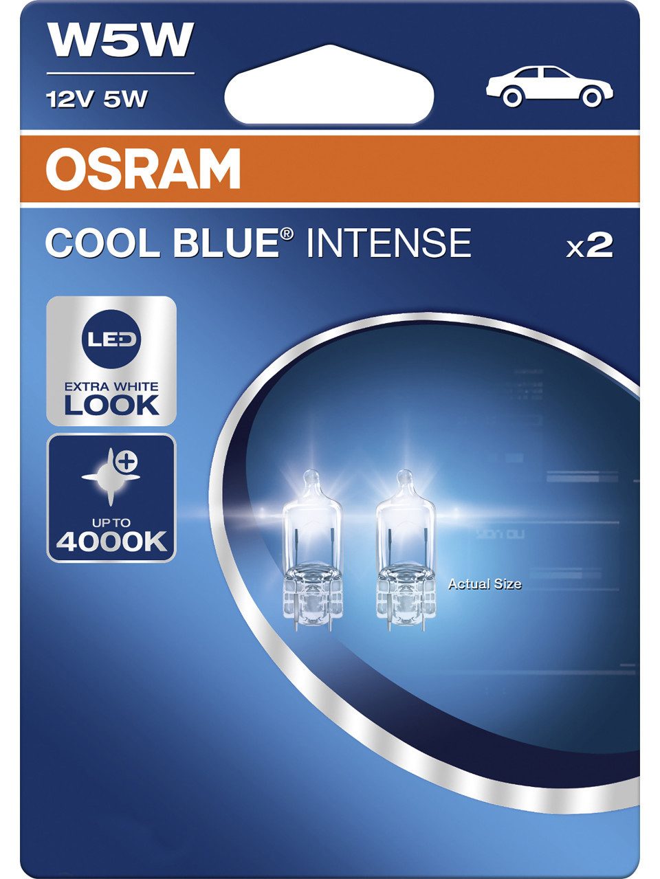 Osram KFZ-Ersatzleuchte Osram Signallampe W5W Cool Blue Intense Next Gen