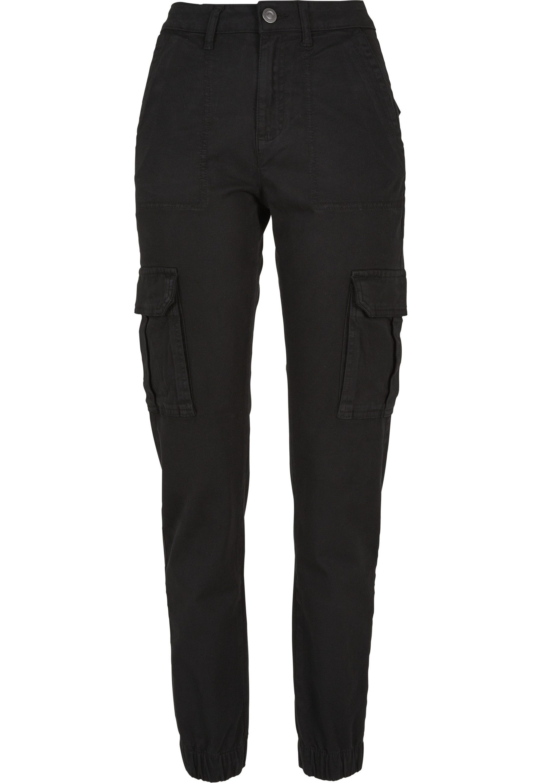 URBAN CLASSICS Cargohose Urban Classics Ladies Cotton Twill Utility Pants (1-tlg)