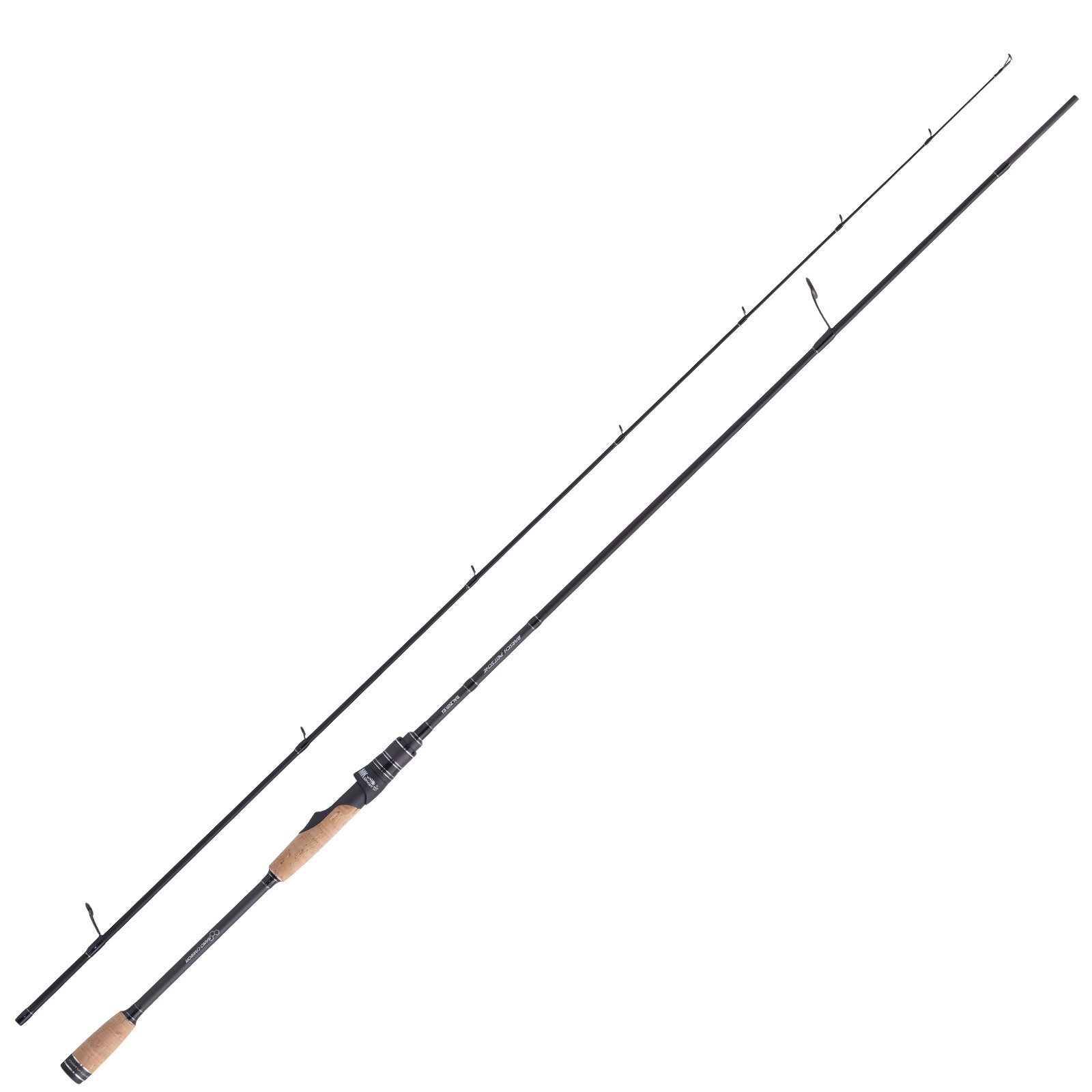 Balzer Spinnrute, (2-tlg), Balzer MK Adventure IM12 Barschpeitsche 2,40m 8-18g Spinnrute