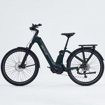 DERUIZ E-Bike Lapis 28 Zoll Ebike sale für Damen und Herren, 10 Gang SHIMANO SHIMANO Deore 11-42Z Schaltwerk, Mittelmotor, 644 Wh Batterie, 48V großer Kapazität, Stadt- und Geländetauglich