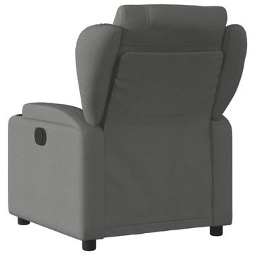 vidaXL Sessel Relaxsessel Elektrisch Dunkelgrau Stoff (1-St)