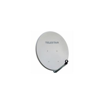 TELESTAR DIGIRAPID 60S 1 Teilnehmer mit Single-LNB und Masthalterung SAT-Antenne (60 cm, Stahl, beidseitig pulverbeschichtet)