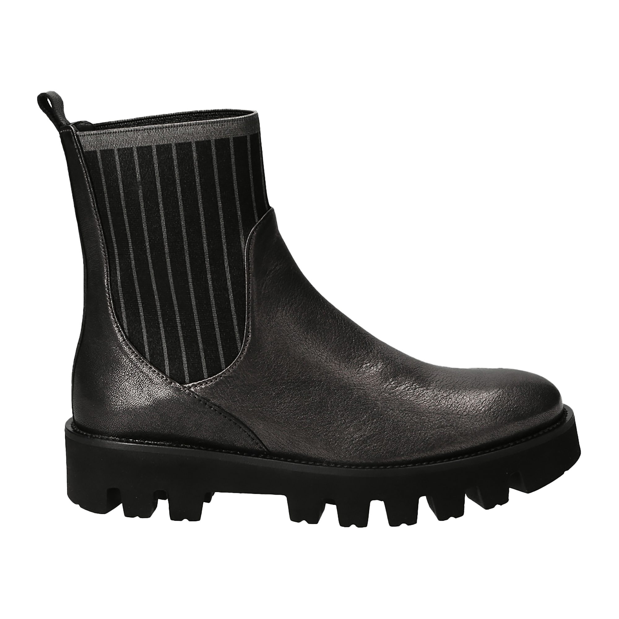 Homers Homers 19359 SIENA, Stiefeletten, Silbermetallic, Damen Stiefelette