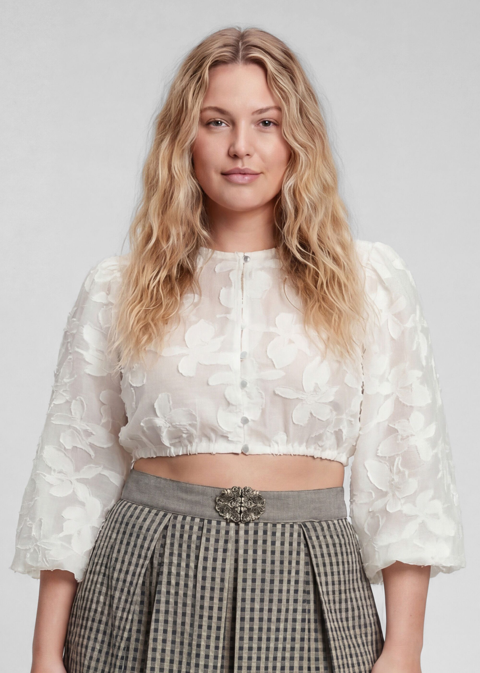 Spieth & Wensky Dirndlbluse Kirnia florales Design