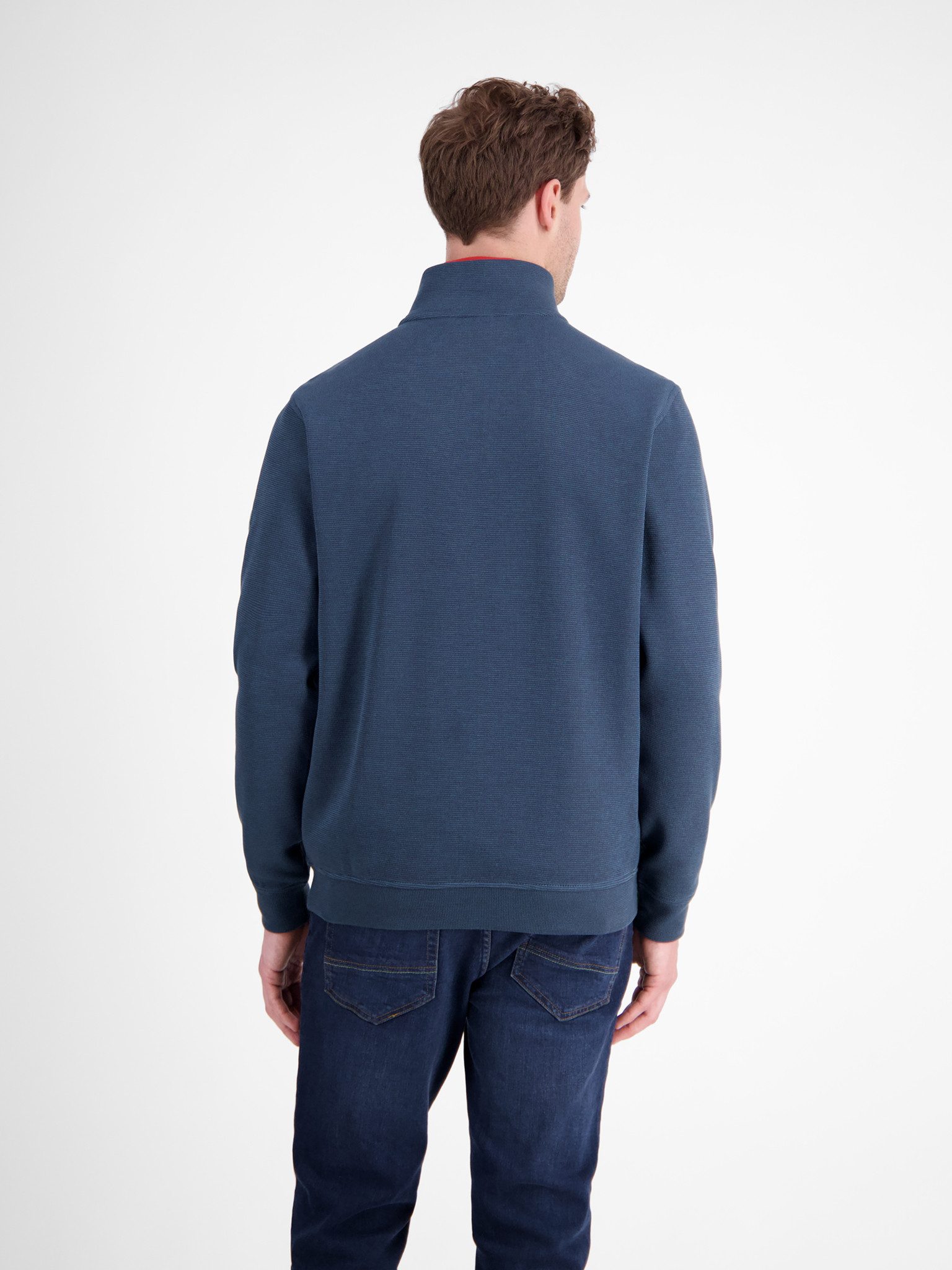 LERROS Sweater SELA mit Troyer-Reißverschluss