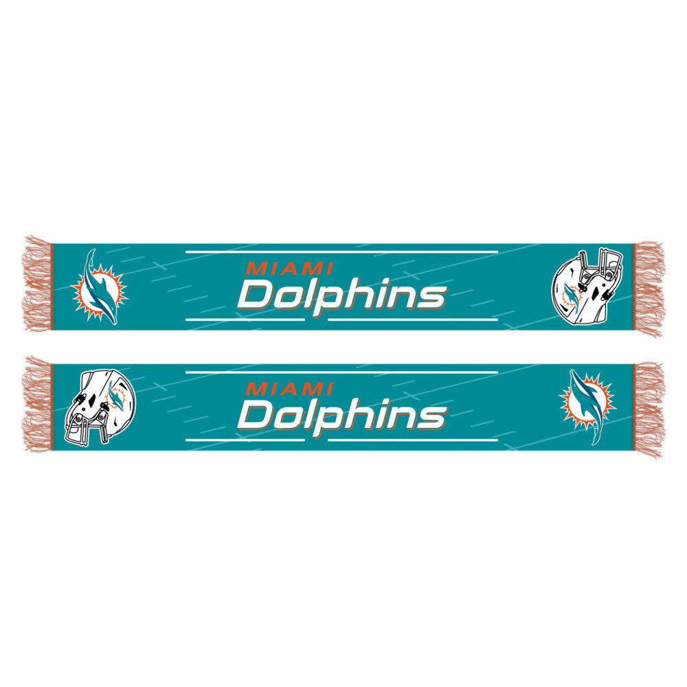 Miami Dolphins Schal Miami Dolphins HD Knitted Jaquard Scarf