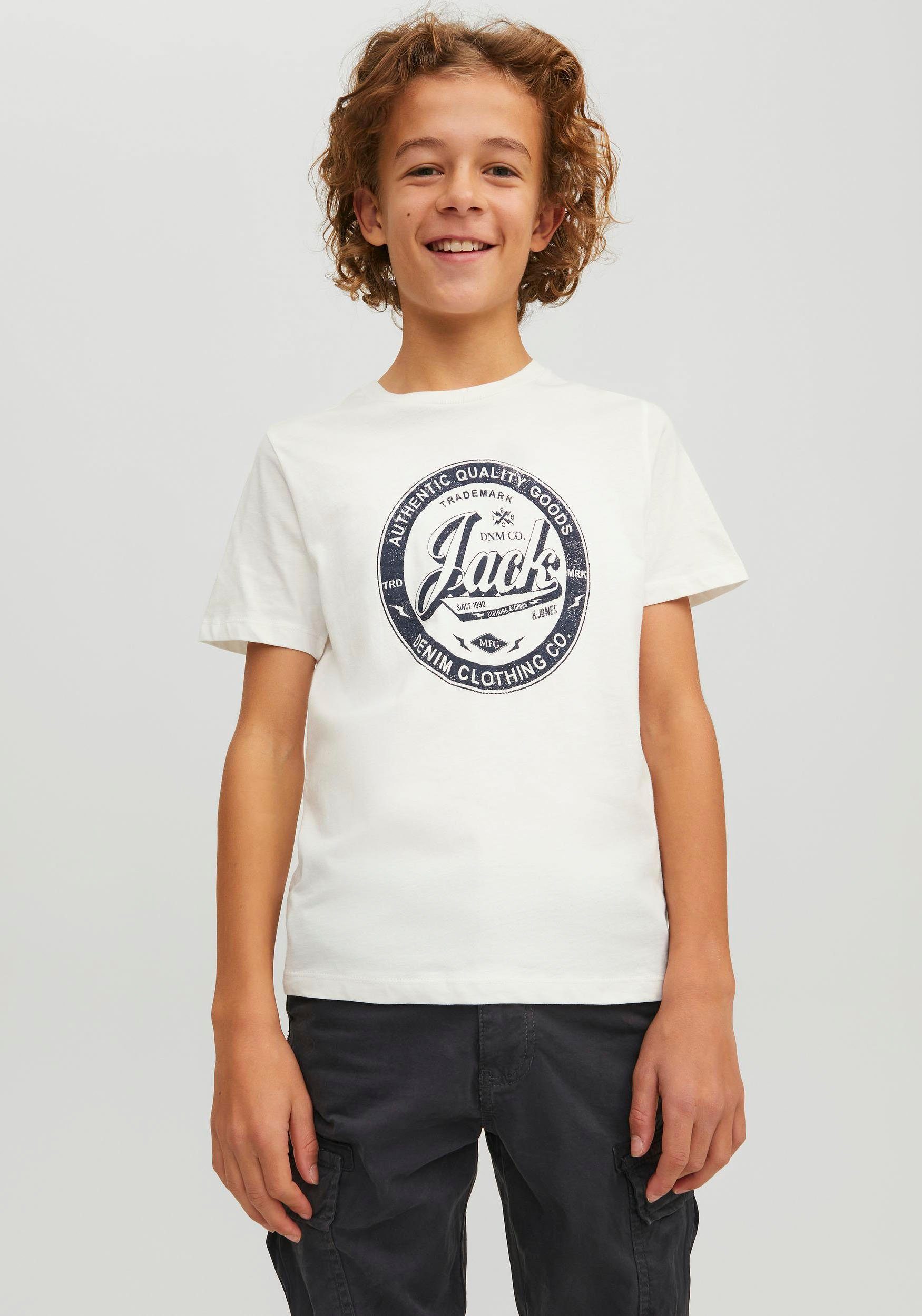 Jack & Jones Junior T-Shirt TEE dancer O-NECK cloud JJEJEANS