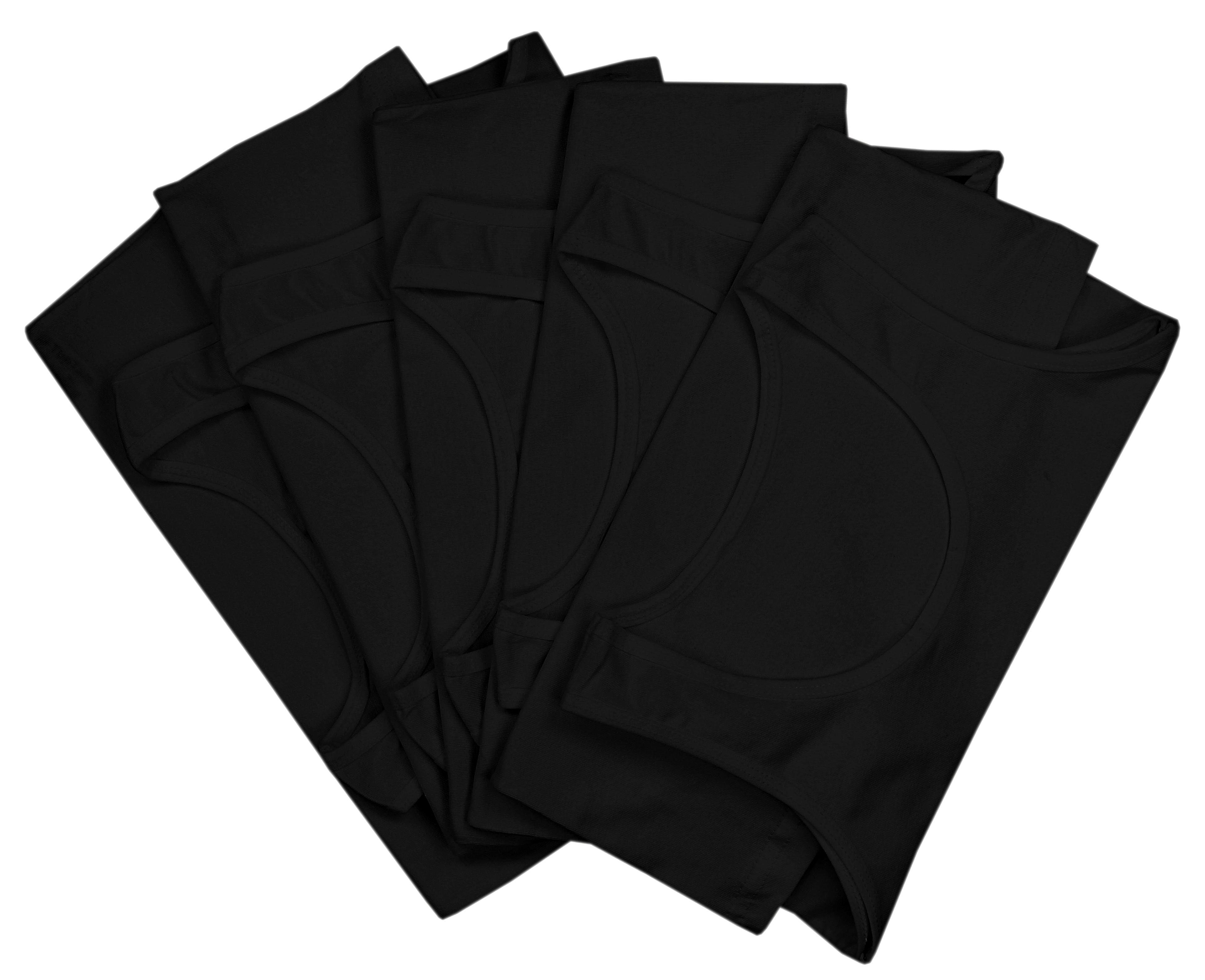 TupTam Unterhemd TupTam Mädchen Baumwolle Unterhemd 5er Pack Tank Top Ärmellos Kinder – Bild 3 von 5
