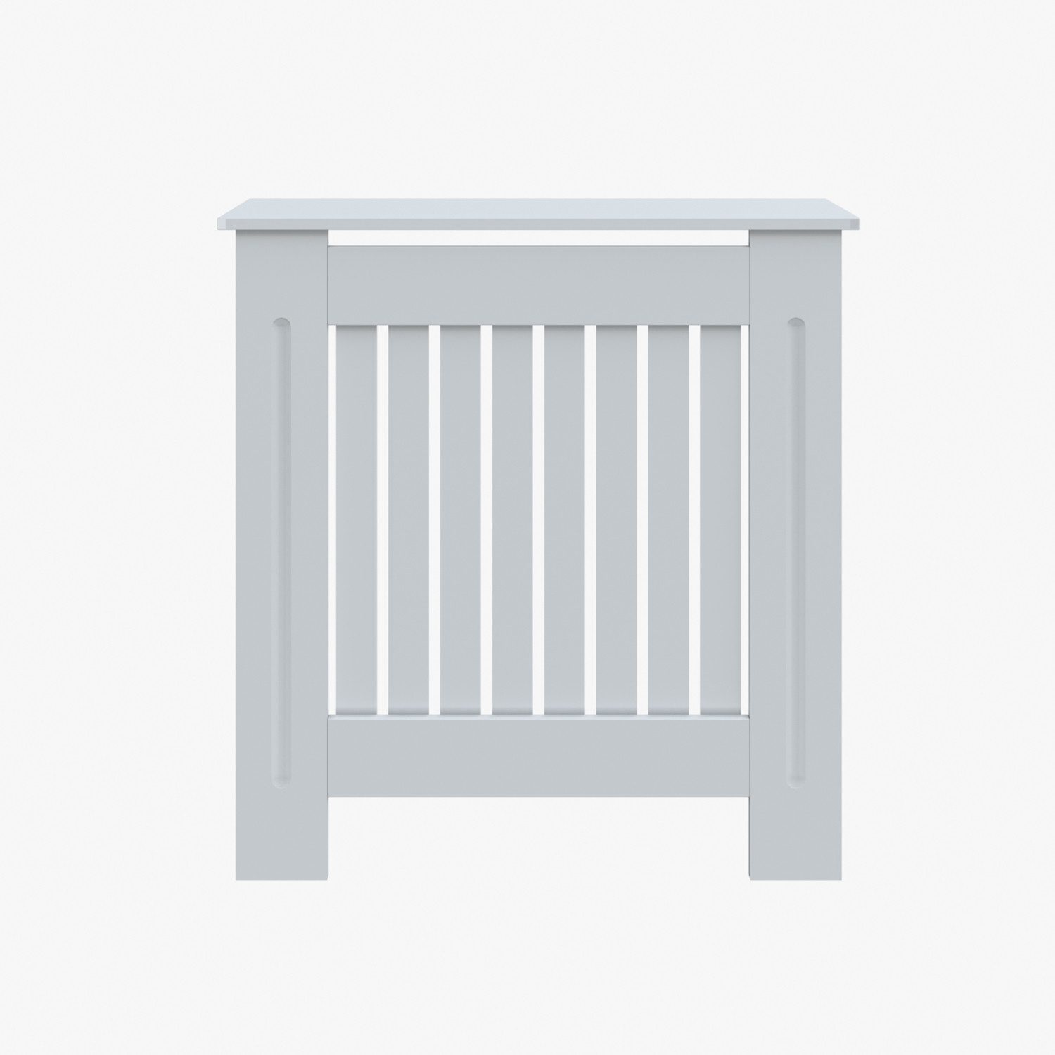 SONNI Heizungsverkleidung Heizkörperverkleidung, weiß, 78cm-172cm, Vertikal günstig online kaufen