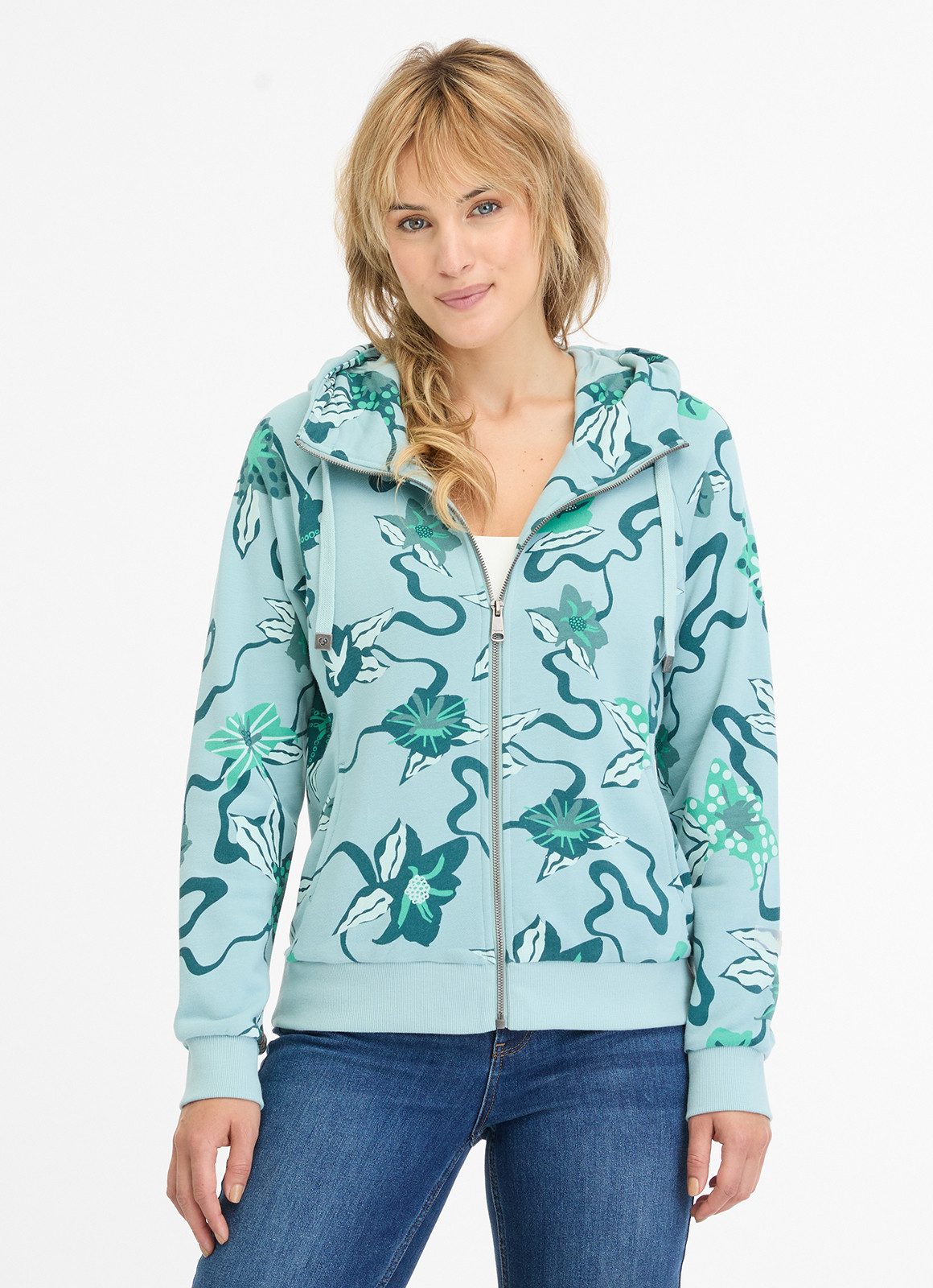 Ragwear Sweatjacke FLLAWIA PRINT günstig online kaufen