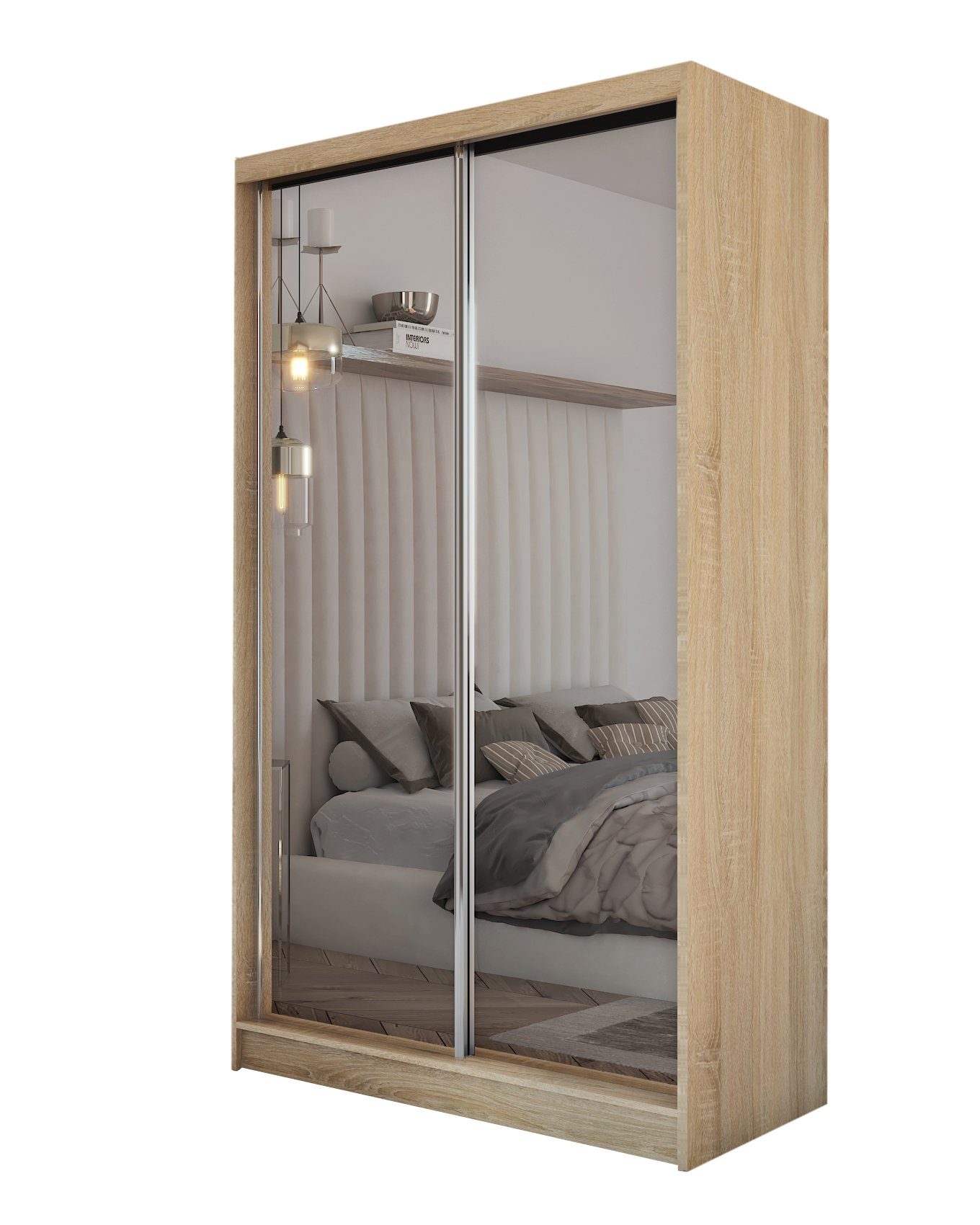 Compleo Schwebetürenschrank Compleo MOLDE 01, Kleiderschrank günstig online kaufen