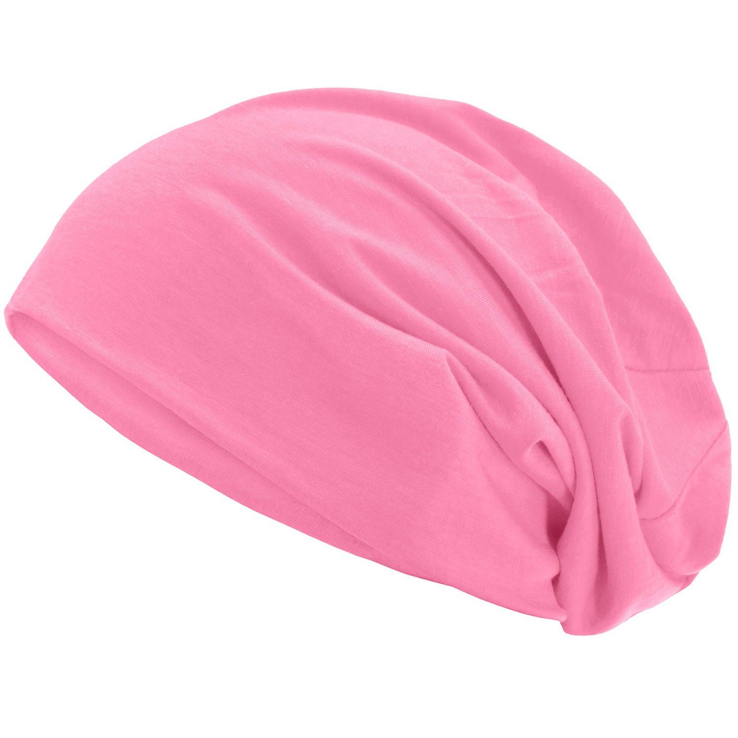 style3 Beanie (1-St) Mütze Damen Herren Haube Sommer Herbst XXL Chemo Schlafmütze Cap