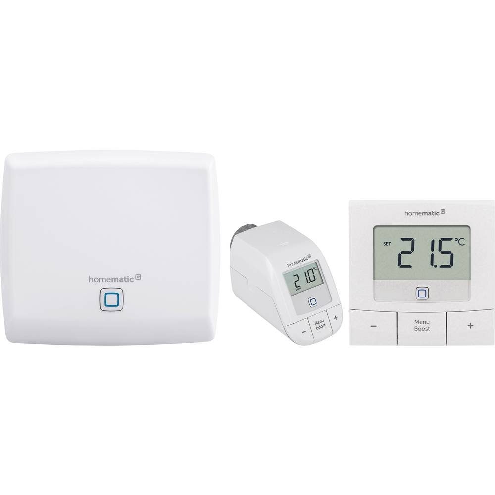 Funk Starterkit Heizen für 1 Heizkörper + Smart-Home Starter-Set