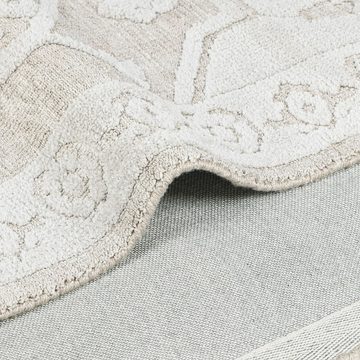 Teppich Teppich Armidale creme/grau, Mirabeau, Höhe: 170.0 mm