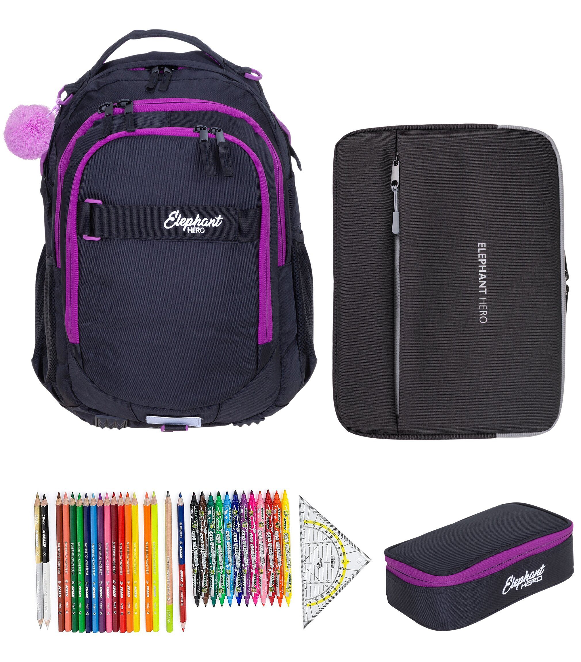 Schulrucksack Hero Signature Schultasche Digital Ready Set