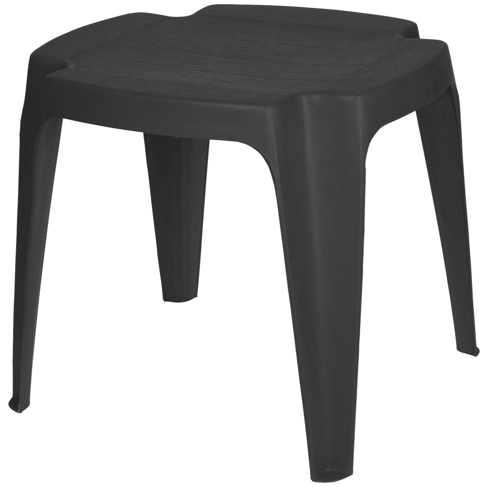 Progarden Sitzhocker Gartenhocker Kunststoff 43x38x38 cm Anthrazit Arbeitsh günstig online kaufen