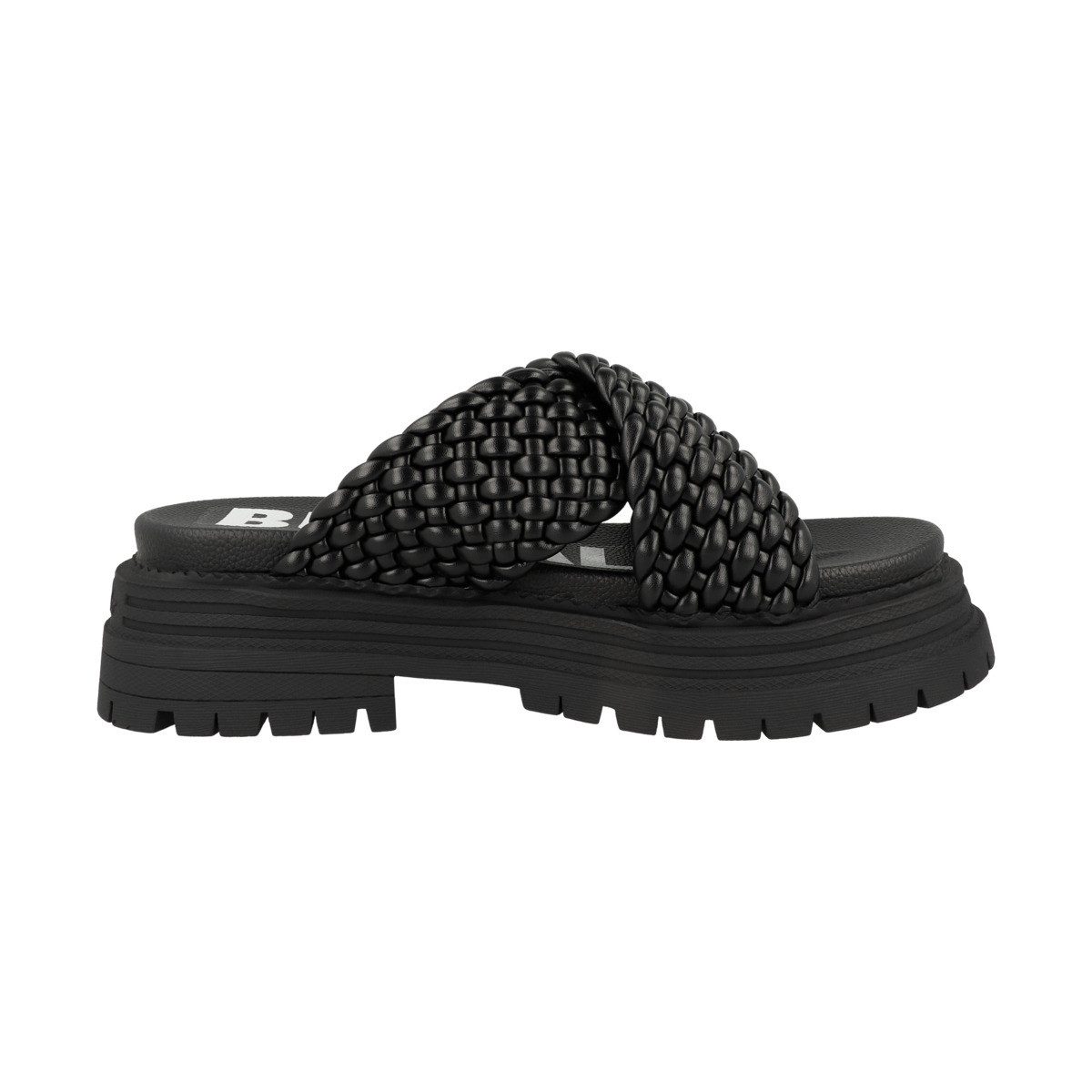 Buffalo Lennox Cross Damen Pantolette Hausschuhe, Sandaletten, Mules, Pantoffeln, Slipper